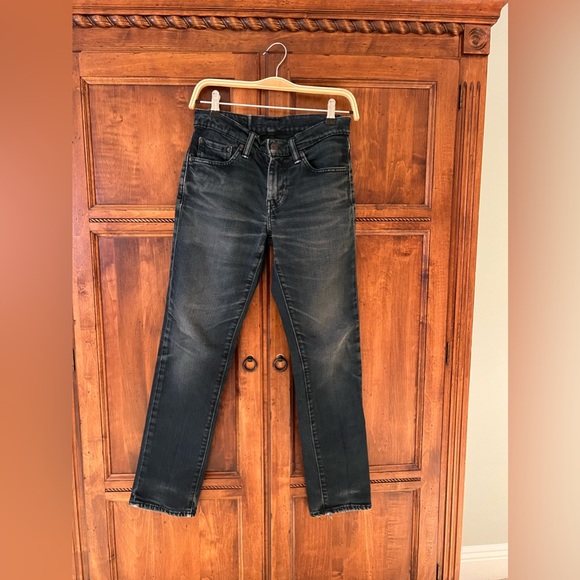 Levi’s Men’s Dark Denim Jeans | 27 X 30 | Zipper Fly | Great Condition - Picture 6 of 13